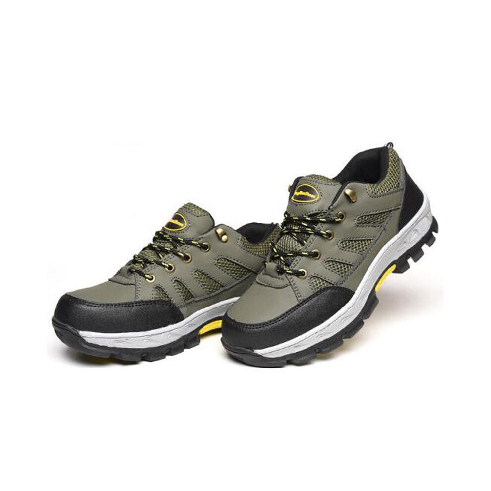 Mountaineering Labor Insurance Shoes Outdoor Wear-Resistant Non-Slip Work Shoes Anti-Smashing Safety Boots H157 885661116372