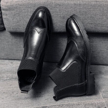 Chelsea Boots Men Casual Shoes for Men Stivali Ankle Boots Leather Shoes for Men Boots Casuales Werkschoenen ??????? ?????