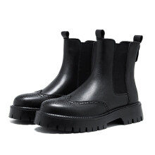 Ankle Boots for Men Leather Shoes for Men Platform Boots Casual Shoes for Men Chelsea Boots Casuales T?nis