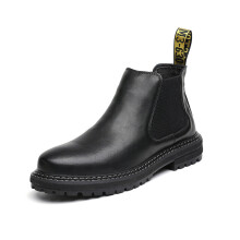 Leather Boots Men Winter Shoes Chelsea Boots Men Casual Shoes Outdoor Shoes for Man Motorcycle Boots for Men Male Chaussure