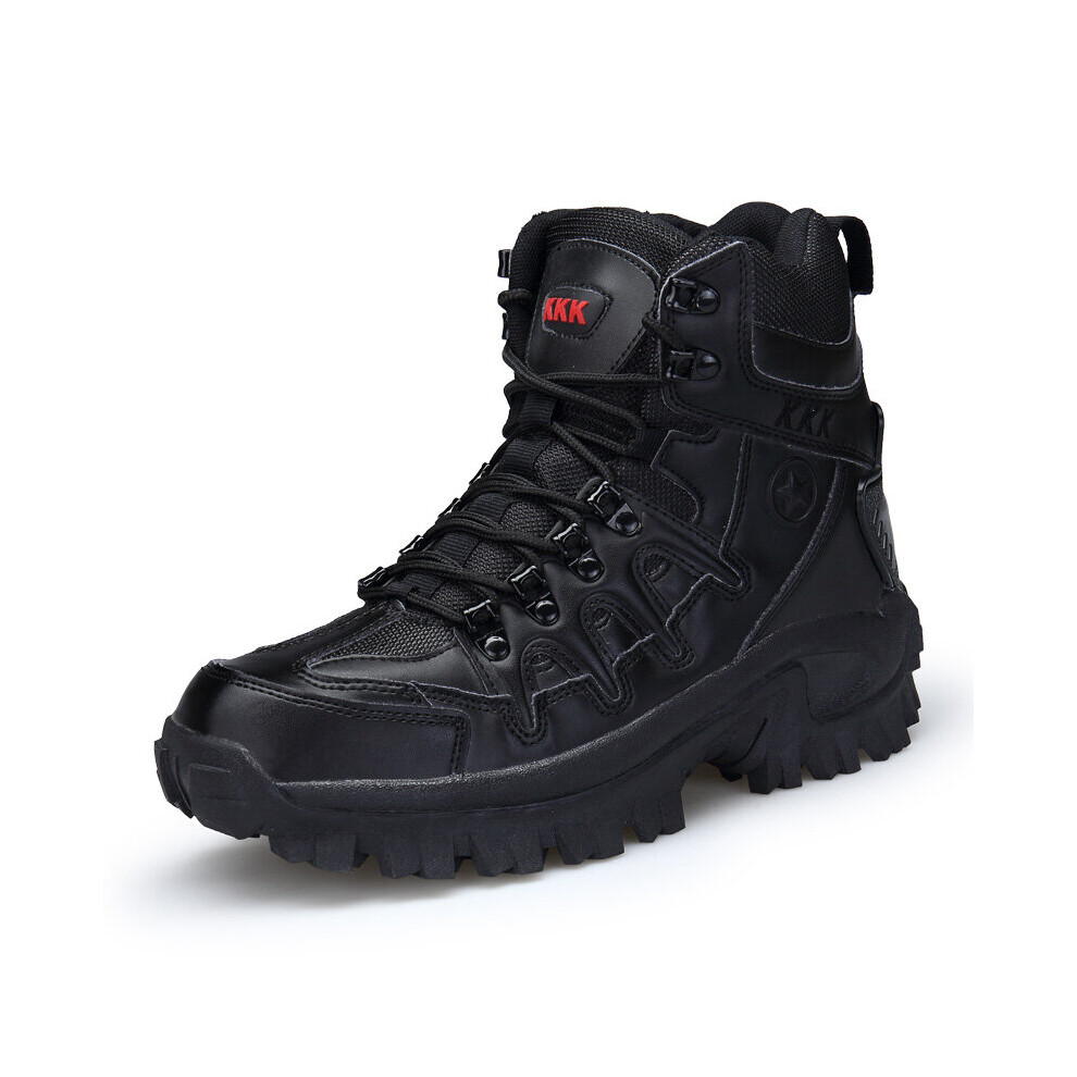 Army Boot Male Shoes Work Safety Shoes Motocycle Boots Mens Military Boot Combat Mens Ankle Boot Tactical Big Size 39-46 885661144061