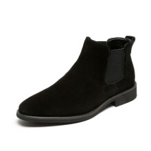 Winter Boots for Men Male Men Casual Shoes Brown Chelsea Boots Men Suede Shoes Men Ankle Boots for Man Scarpe
