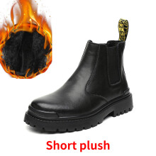 Chunky Boots for Men Male Motorcycle Shoes for Man Chelsea Boots Man Platform Winter Boots Men Casual Shoes Chaussure