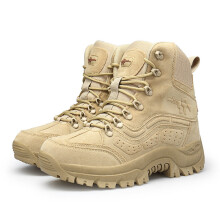 Casual Men Military Leather Boots Special Force Tactical Desert Combat Mens Outdoor Shoes Ankle Size 39-46