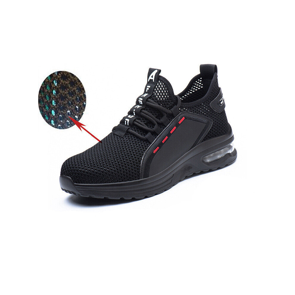 Mesh Working Shoes Man Safety Steel Toe Shoes Breathable Sneakers Men Anti Puncture Casuales Comfy Work Safty Boots For Men 885661033440