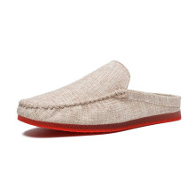 Sneakers men Half slippers comfortable running shoes men Linen shoes espadrilles male Shoes