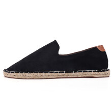 Summer Linen Mens Casual Shoes Weaving Fisherman Shoes Casual Flat Espadrilles Driving Shoes Big Size