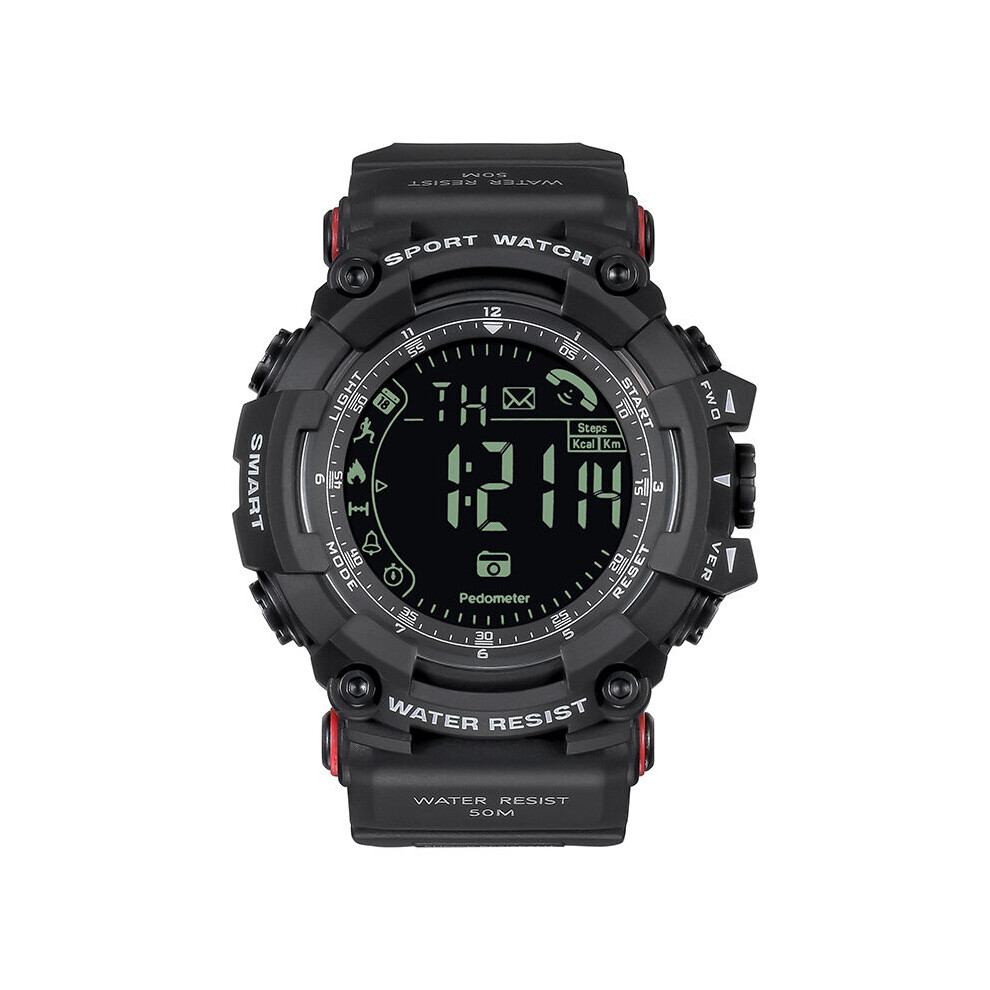 Mens Waterproof Electronic Outdoor Watch Luminous Smart Watch Outdoor Fishing Waterproof Bluetooth Smart Mens watches-image-OPC-PBWRPXD-NEW