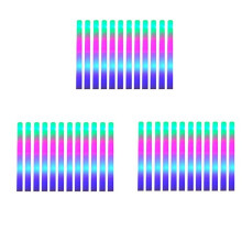 36Pcs Light Up Foam Sticks,LED Foam Sticks Glow Batons with 3 Modes Flashing Effect for Party, Concert and Event