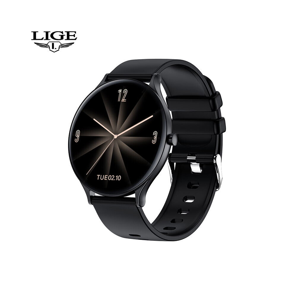 Lige Ladies Screen Smart Watch Ladies Men Multifunctional Sports Heart Rate Blood Pressure Ip67 Waterproof Smartwatch Multicoloured 885653572391