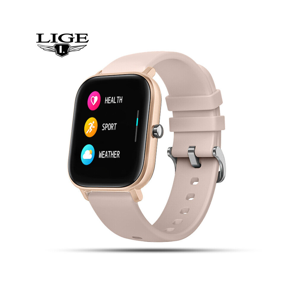 Women's Multicoloured Lige Smart Watch Unisex Style Heart Rate Pedometer Blood Pressure Monitoring Sports Smartwatch Relogio Feminino