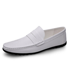 (white 01 Beige-44 10.5) Valstone Plus Size Men Loafers Casual Slip-on Outdoor Male Moccasins Lightweight Driving Men Shoes Breathable