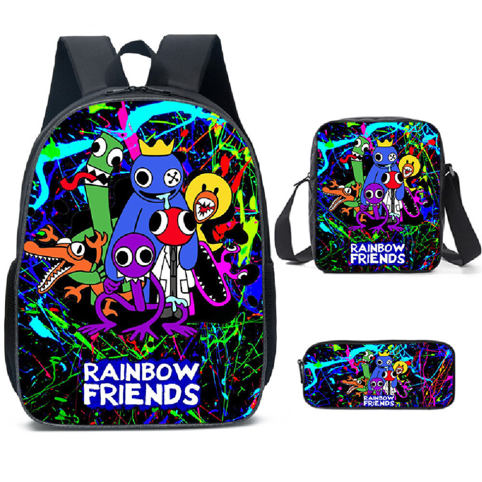 (#6) 3PCS/Set Roblox Rainbow Friends Backpack