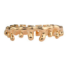 Hip Hop Fang Teeth Grillz Water Drop Bottom Teeth Caps Mouth Tooth Cosplay Jewelry