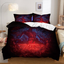 (Style 13, King (220X240CM)/3PCS) stranger things Bedding Single Double Duvet Cover