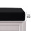 (Single (91 x 190 cm), Black) Bed Fitted Sheets Single Double King Super King UK 1