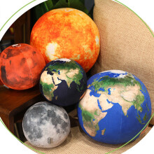 Toys Plush Planetary Simulation Earth Plushies Moon Doll Pillow Cushion Gift Kid