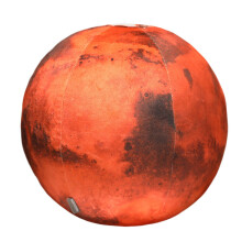 (Mars, 17cm/6.69in) Toys Plush Planetary Simulation Earth Plushies Moon Doll Pillow Cushion Gift Kid