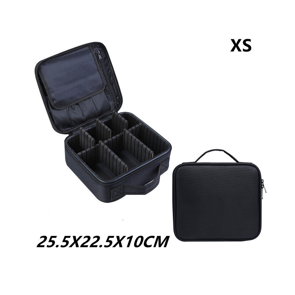 Multicoloured Professional Cosmetic Bag Portable Makeup Toolbox Large Capacity Travel Ladies Makeup Bag Maleta De Maquiagem