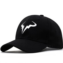 (black) Nadal's same horn spring tennis cap
