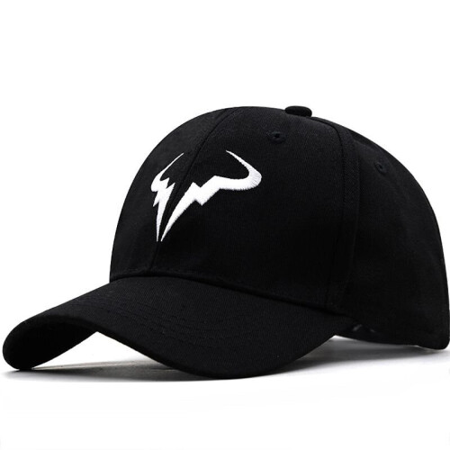 (black) Nadal's same horn spring tennis cap