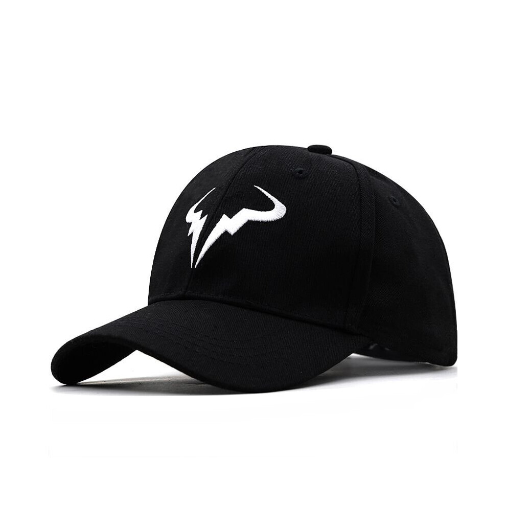 (black) Nadal's same horn spring tennis cap