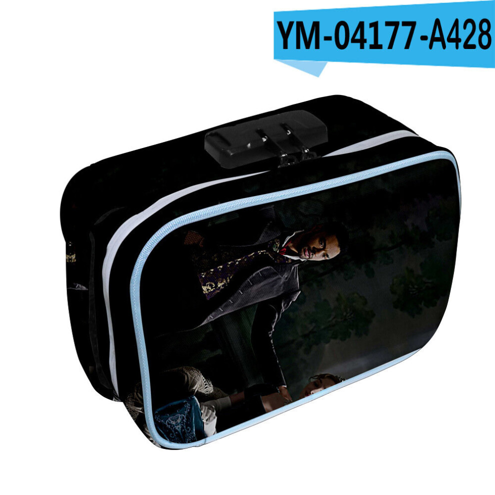 Film Bridgerton Cosmetic Bag Storage Bag on Business Trip Travel Family Storage Large Capacity Portable Cosmetic Storage