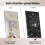 Costway Full Length Mirror Rectangular Dressing Mirror Standing Wall-mounted 10