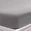 (Double (137 x 190 cm), Grey) Bed Fitted Sheets Single Double King Super King UK 4