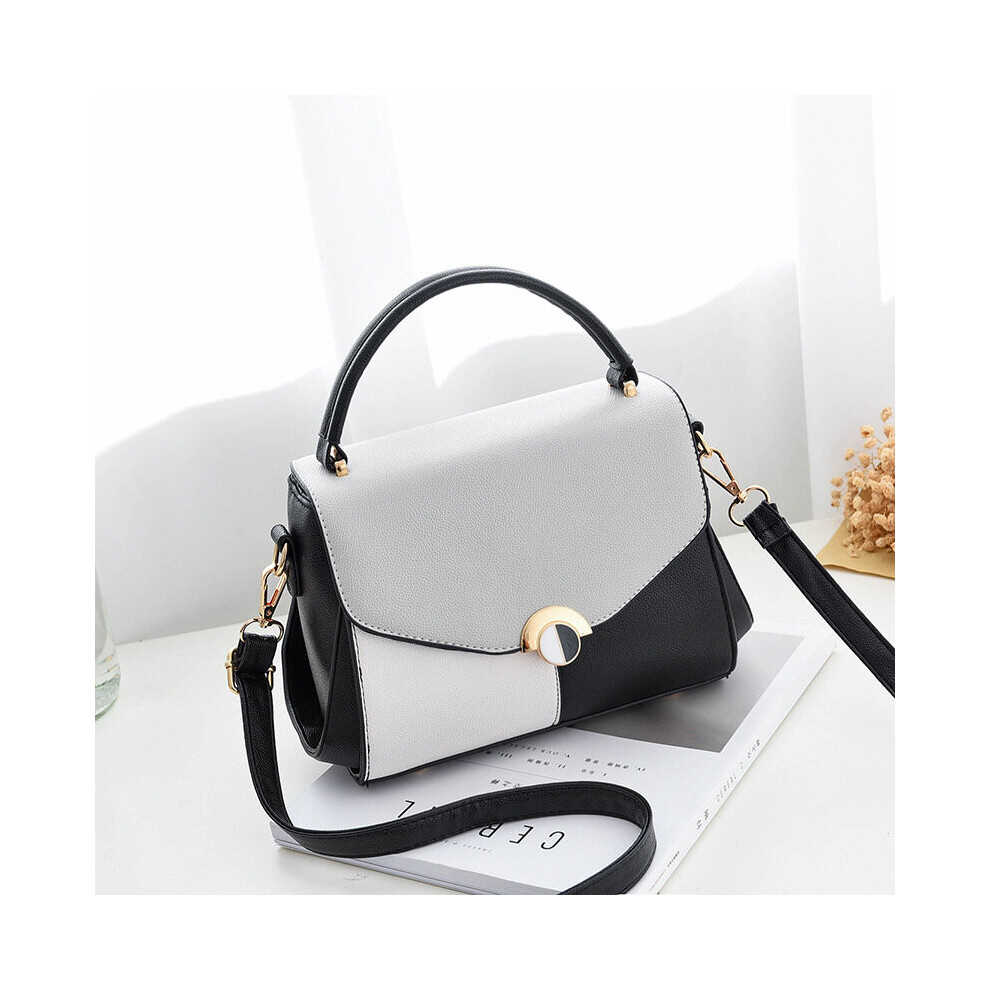 Panelled Casual Style Slim Shoulder Bag Women Synthetic Leather Female Purse Girls Small Tote Ladies Handbag Summer Bag-image-OPC-PBWT52J-NEW