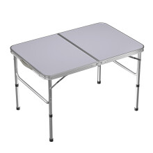 90CM Portable Aluminum Folding Table Party Garden BBQ Camping Table Foldable Table for Outdoor Picnic Cooking