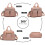 (Pink) Durable And Functional Changing Tote bag 6