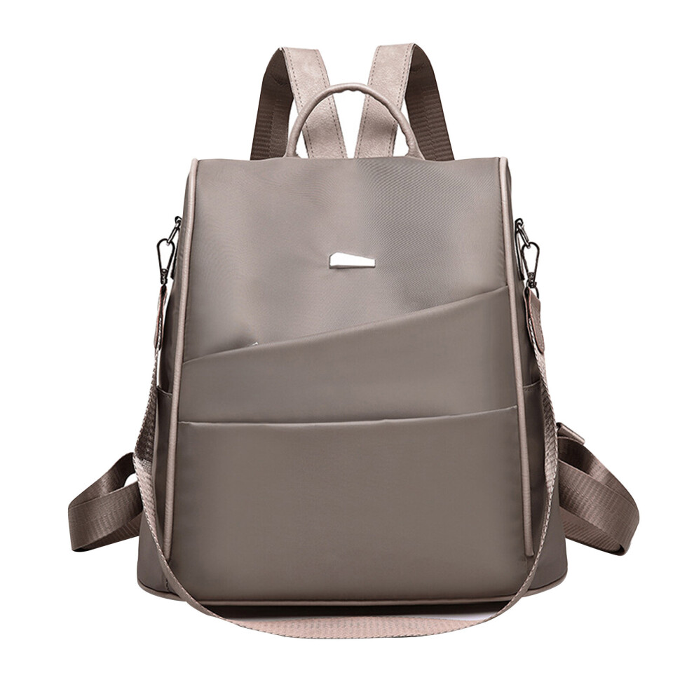 Shoulder Travel Multifunctional Solid Lightweight Lady Waterproof Oxford Large Capacity Anti Theft Casual Women Backpack-image-OPC-PBWTBG9-NEW