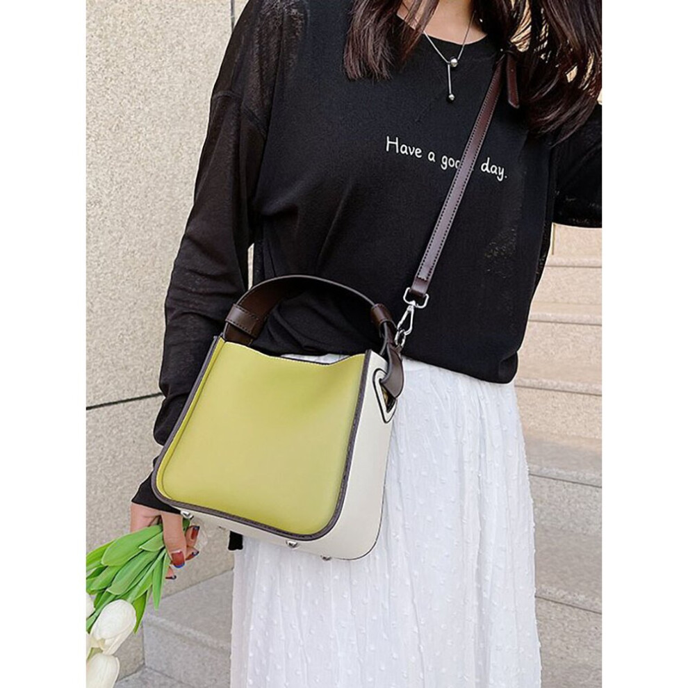 Womens Shoulder Bag Contrast Handbags for Women Top Handle Pu Leather Female Crossbody Bags-image-OPC-PBWTD8Y-NEW