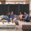 Costway 6-Panel Folding Room Divider Rolling Privacy Screen w/ Lockable Wheels 3