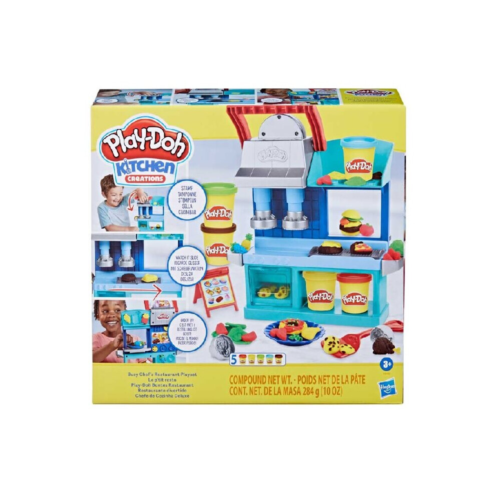 Hasbro Play Doh Busy Chefs Restaurant Playset | Toys