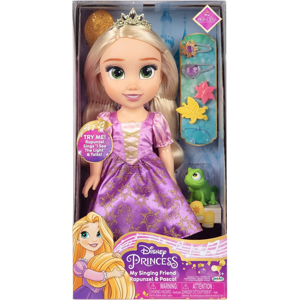 Photos - Doll Jakks Disney Princess Rapunzel Singing  