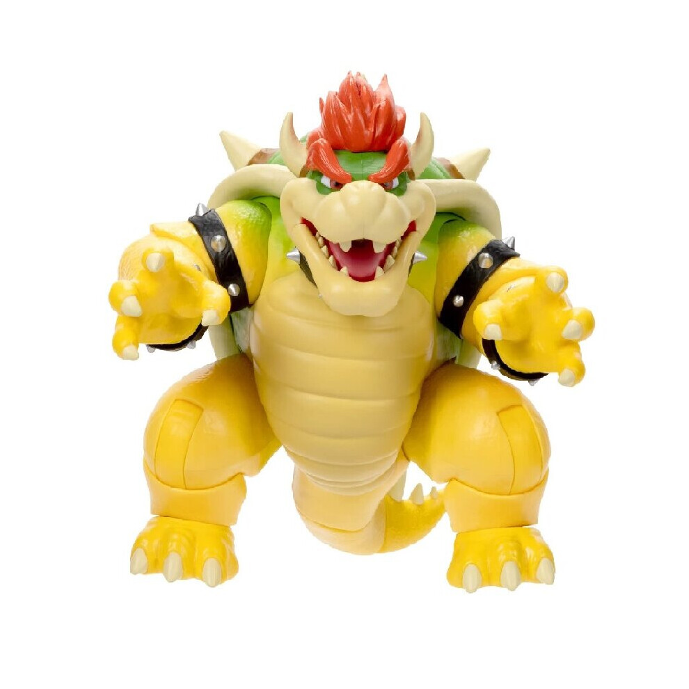Photos - Action Figures / Transformers Jakks Super Mario Movie 7" Figure Bowser 121342 