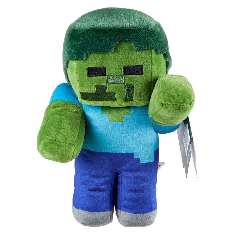 Mattel Minecraft 8" Basic Plush Zombie