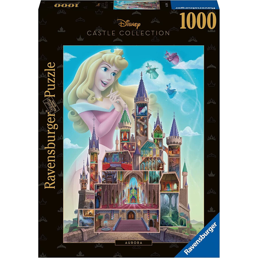 Ravensburger Puzzle Disney Aurora Castle 1000 Pieces