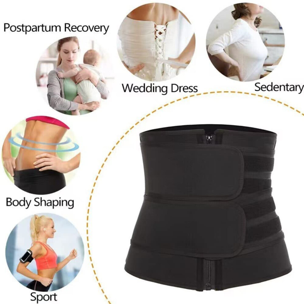 Black, Large) The Fupa Be Gone Waist Trainer,2023 New Fupa Control