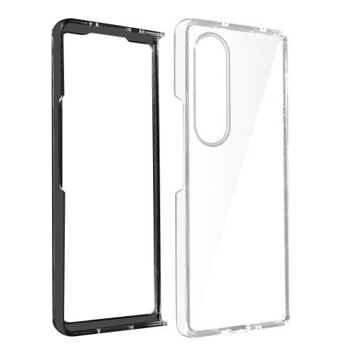 Samsung Silicone Case for Galaxy Z Fold 4 Anti-Yellowing Clear Transparent 1