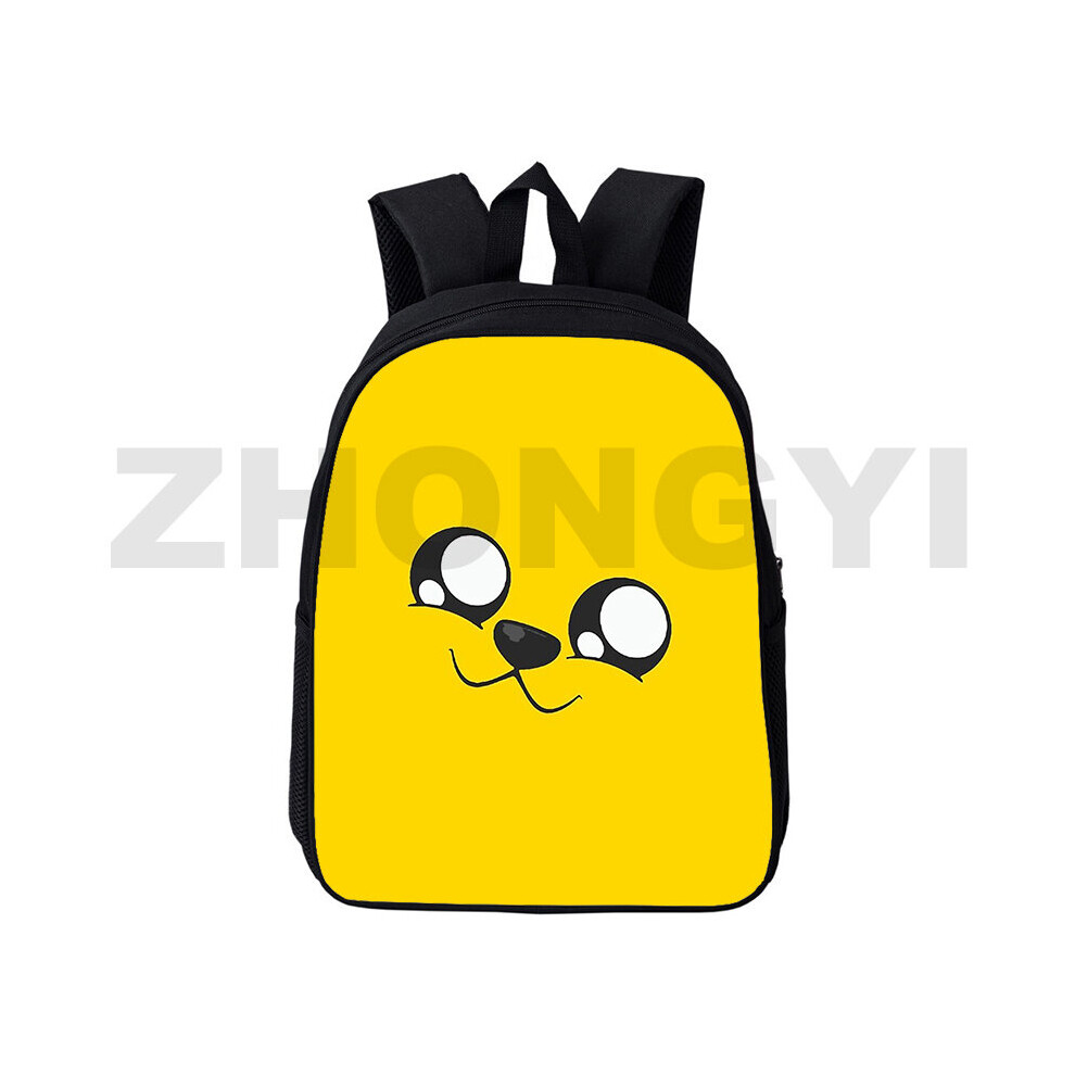 (Mikecrack258 Beige-12 inch 30x24x12 cm) 12/16 Inch Mikecrack 3D Backpack for School Teenager Girls Canvas Cartoon Los Compas Mens Bookbag Women Packb-image-OPC-PBWTRKY-NEW