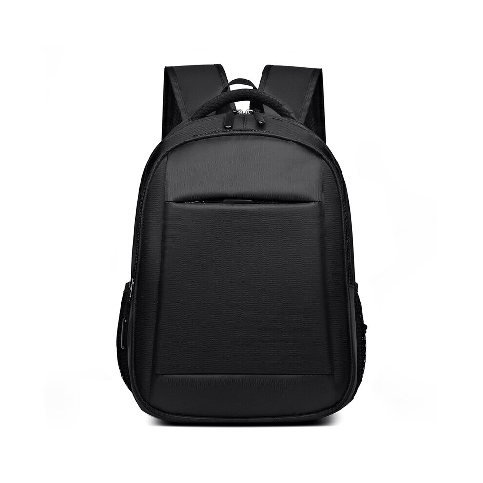 High Oxford Cloth Waterproof Backpack Portable 15.6 Inch Laptop Bag Male Large Capacity Business Travel Backpack Black 885655971970