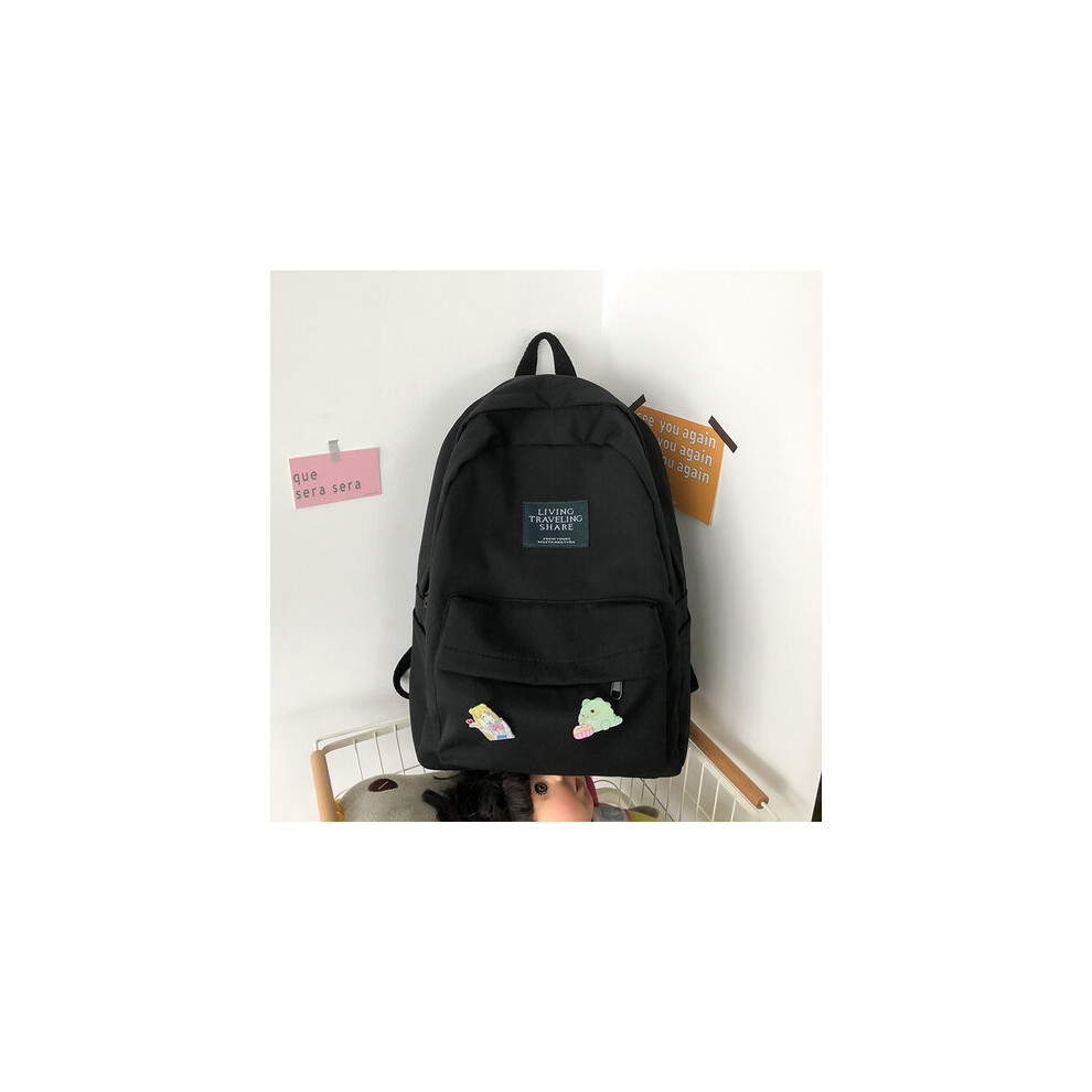 backpack for Women Harajuku school college students schoolbag Solid Teenage Girl backpacks bags-image-OPC-PBWTVQX-NEW