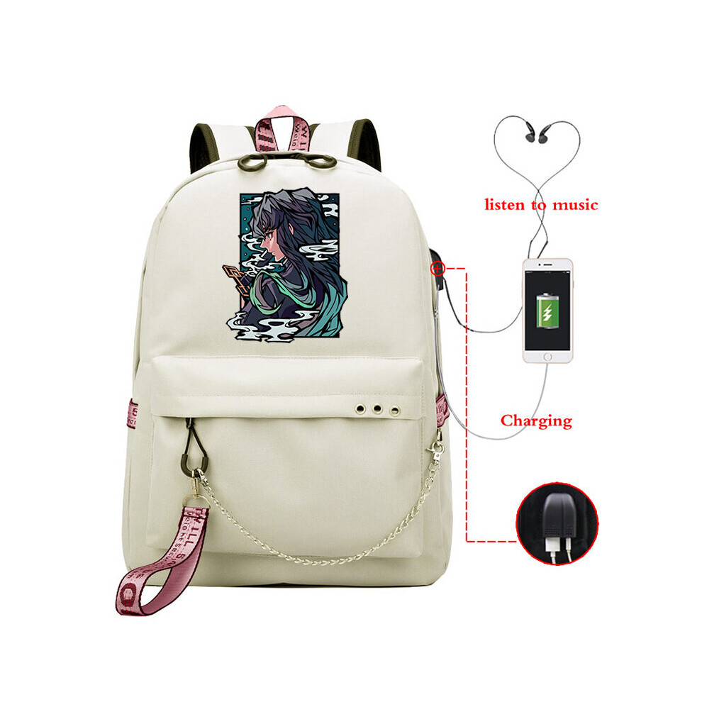 Student Canvas Bags Demon Slayer Anime Backpack School Bags for Teenagers Kpop Unisex Bag Casual Demon Slayer Ladies Bag-image-OPC-PBWTW2Y-NEW