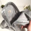 Silver cat ear glitter mini backpack ladies children glitter glitter sequin school backpack 5