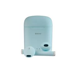 (Blue) 'TWE-46' wireless Bluetooth earbuds