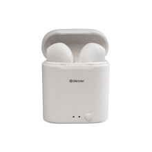 (White) 'TWE-46' wireless Bluetooth earbuds