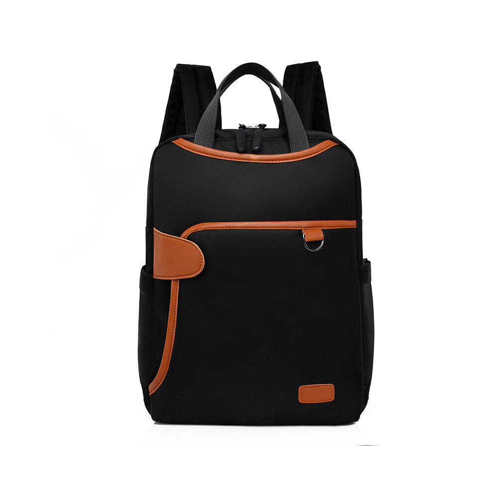 Autumn Solid Waterproof Oxford Laptop Backpack High-quality Large-Capacity Portable Travel Bag For Men And Women-image-OPC-PBWTY5D-NEW